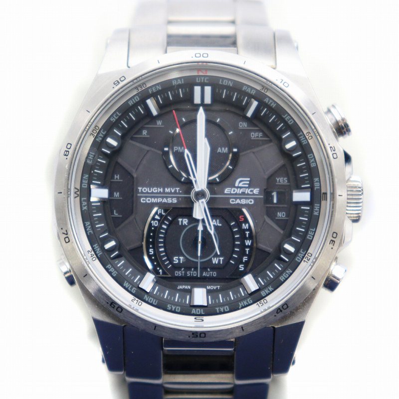 カシオ CASIO EDIFICE エディフィス ソーラー電波時計 腕時計 ウォッチ 