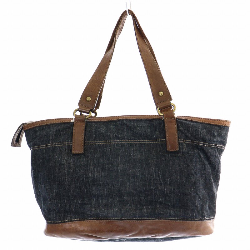 バーバリーブルーレーベル BURBERRY BLUE LABEL トートバッグ デニム 