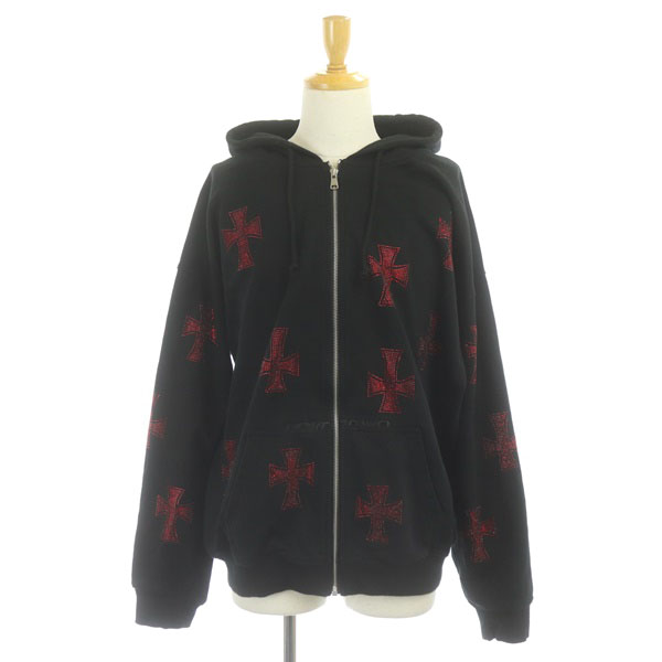 アンノウンロンドン UNKNOWN LONDON セットアップ上下 Rhinestone Zip 