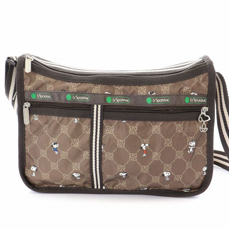 レスポートサック LesportSAC × SNOOPY スヌーピー ショルダーバッグ 
