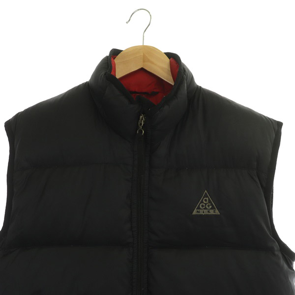 ナイキエーシージー NIKE ACG ダウンベスト ジップアップ ナイロン 
