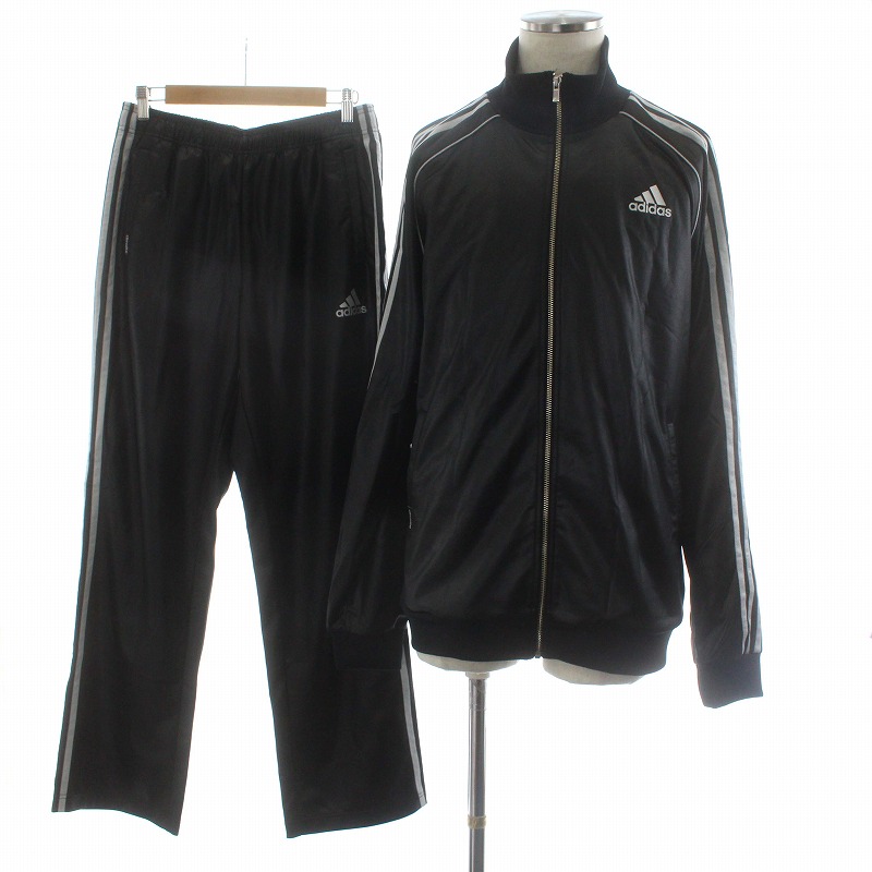 アディダス adidas ジャージセットアップ 上下 コーティング 