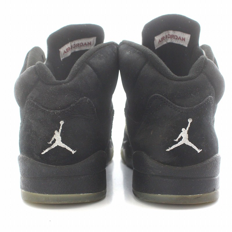 ナイキ NIKE 鑑賞用 AIR JORDAN 5 RETRO BLACK METALLIC エア  