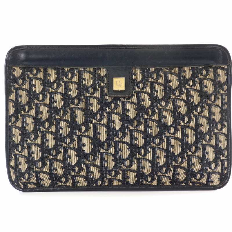 クリスチャンディオール Christian Dior トロッター クラッチバッグ 