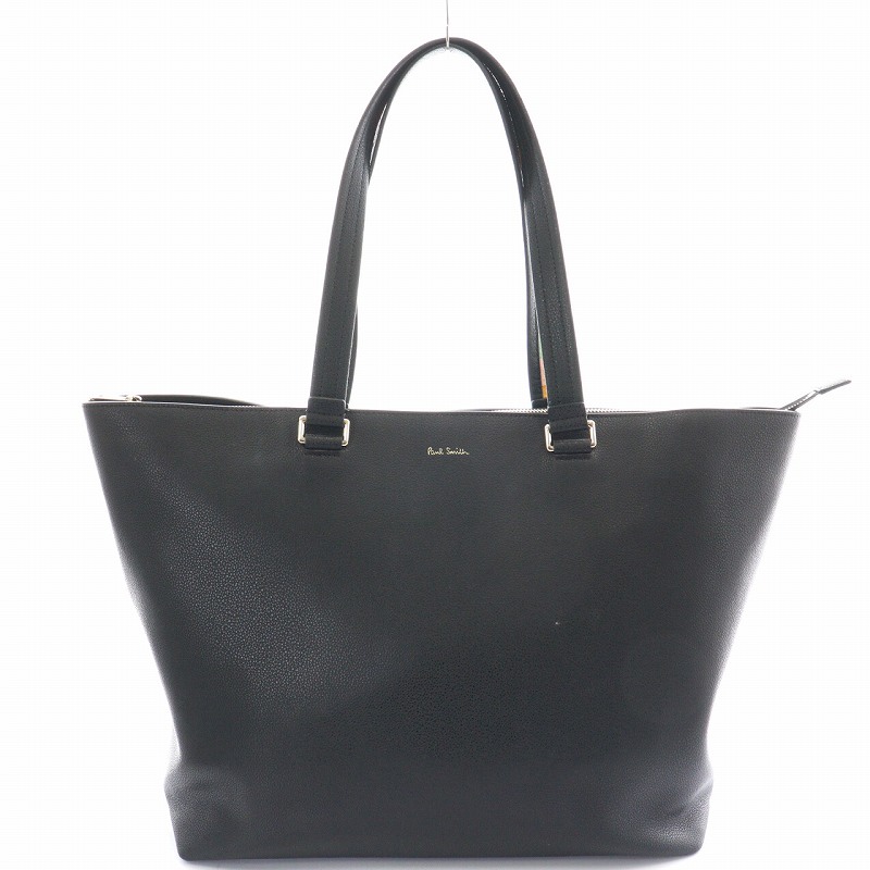 ポールスミス PAUL SMITH オールレザー トートバッグ ハンドバッグ 