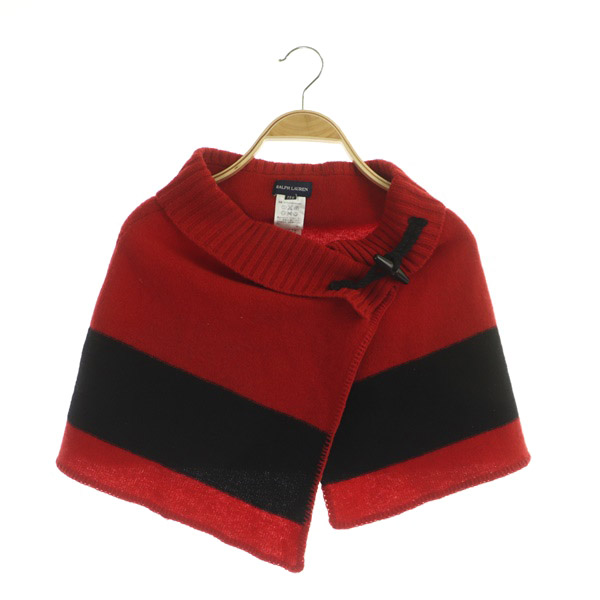 未使用品 ラルフローレン RALPH LAUREN ポンチョ ニット ラップ  