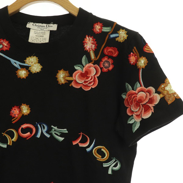 クリスチャンディオール Christian Dior Boutique Tシャツ カットソー 