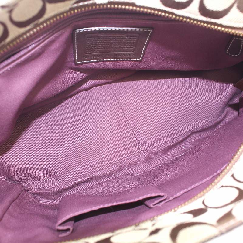 コーチ COACH トートバッグ レザー キャンバス パッチワーク