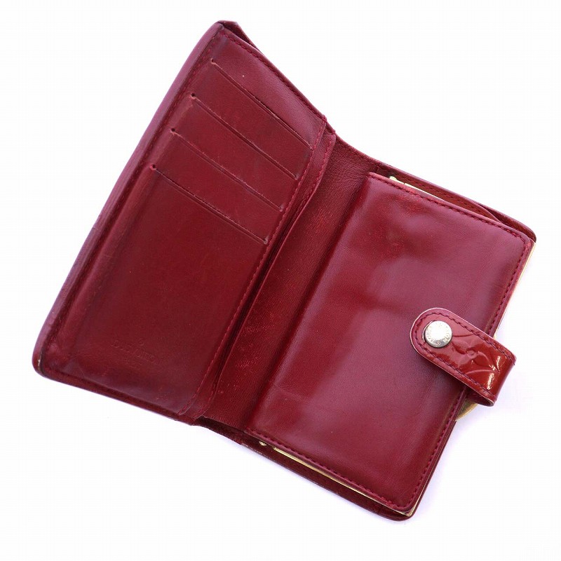 ルイヴィトン LOUIS VUITTON ヴェルニ ポルトフォイユ ヴィエノワ 財布