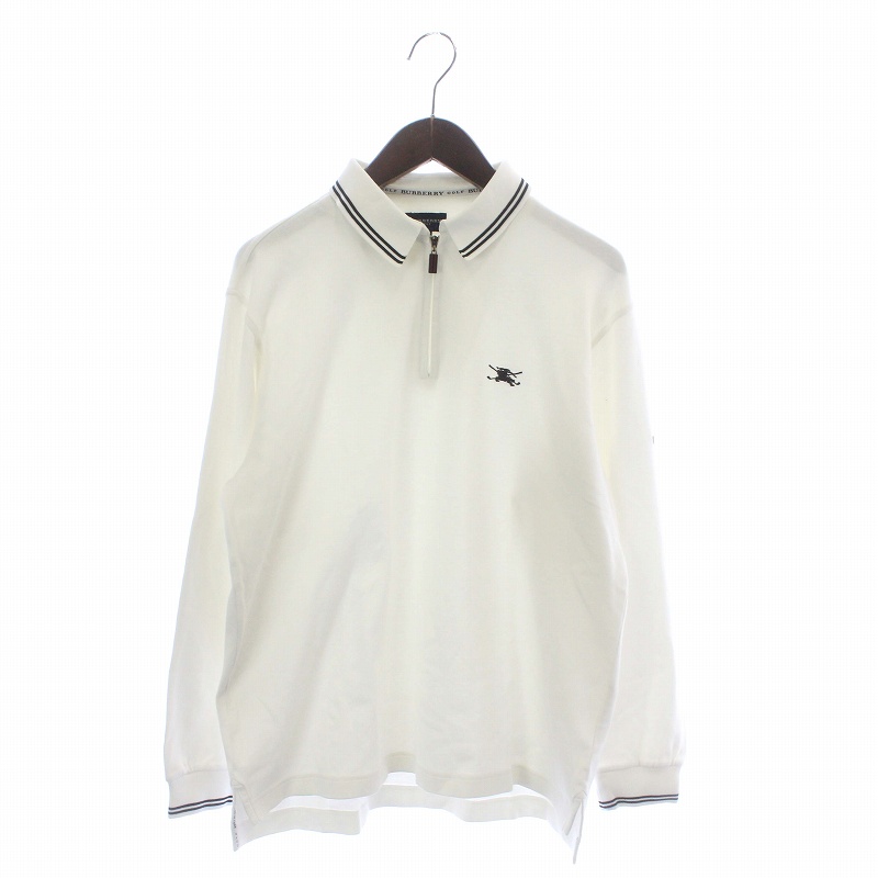 バーバリーゴルフ BURBERRY GOLF ゴルフウェア ポロシャツ 長袖 ハーフ 