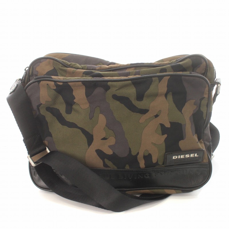 ディーゼル DIESEL ショルダーバッグ メッセンジャーバッグ 迷彩柄 