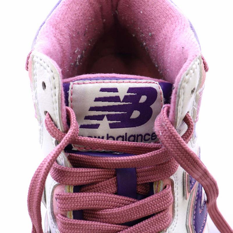 ニューバランス NEW BALANCE スニーカー ハイカット レザー ロゴ