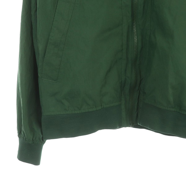 ナイキ NIKE ジャケット ブルゾン ジップアップ ロゴ刺繍 ナイロン S