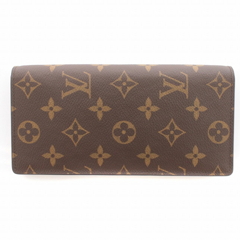 ルイヴィトン LOUIS VUITTON ポルトフォイユ ブラザ 長財布 二つ折り 