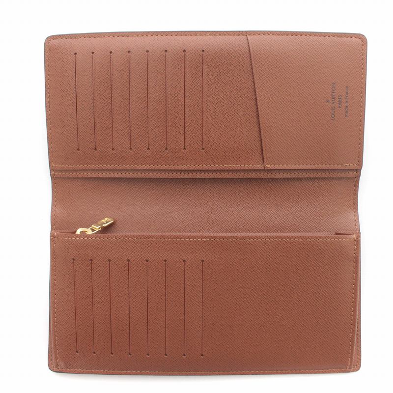 ルイヴィトン LOUIS VUITTON ポルトフォイユ ブラザ 長財布 二つ折り 