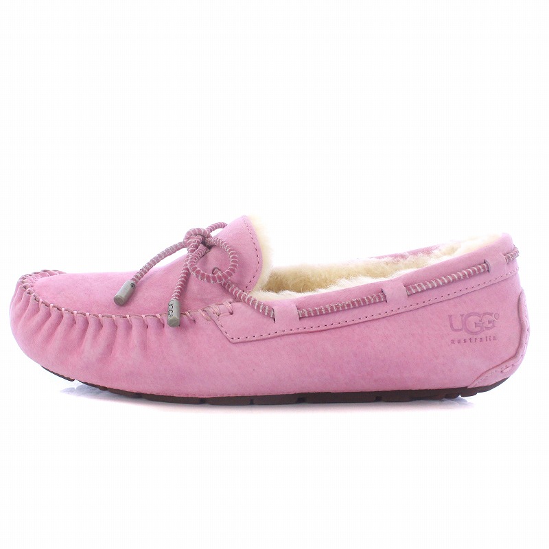 オーストラリアUGGモカシン 24cmピンク