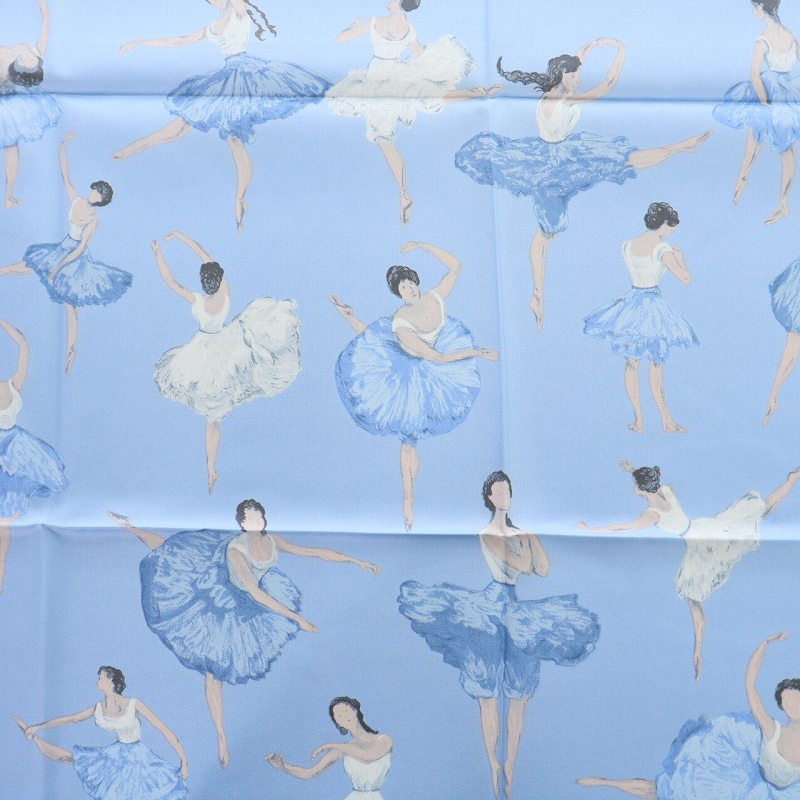 HERMES エルメス カレ90 La Dance バレエの踊り子 スカーフ