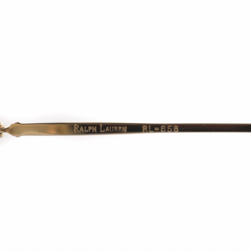 ラルフローレン RALPH LAUREN 眼鏡 メガネ 度入り ケースあり RL-658 