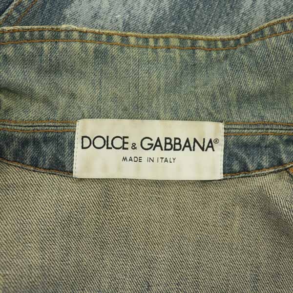 ドルチェ&ガッバーナ ドルガバ DOLCE&GABBANA デニムジャケット G 
