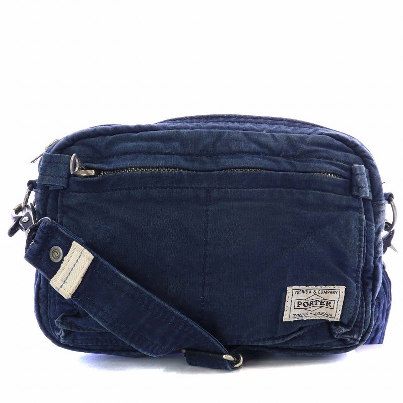 ポーター PORTER ディープブルー DEEP BLUE ショルダーバッグ 藍染 