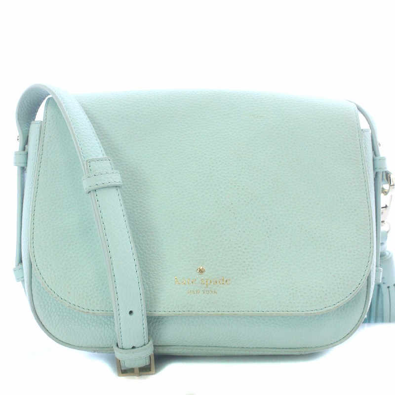 ケイトスペード KATE SPADE ショルダーバッグ レザー フリンジ 