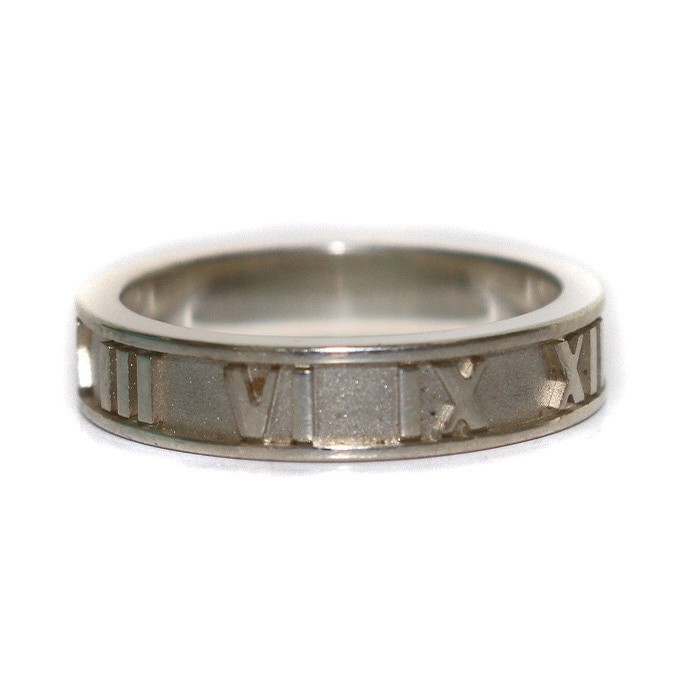 ティファニー TIFFANY & CO. アトラス リング 指輪 AG925 8号 #8