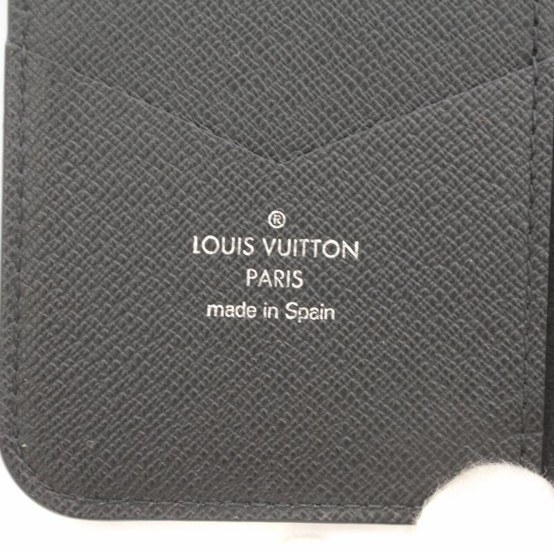ルイヴィトン LOUIS VUITTON エピ ノワール フォリオ レザー