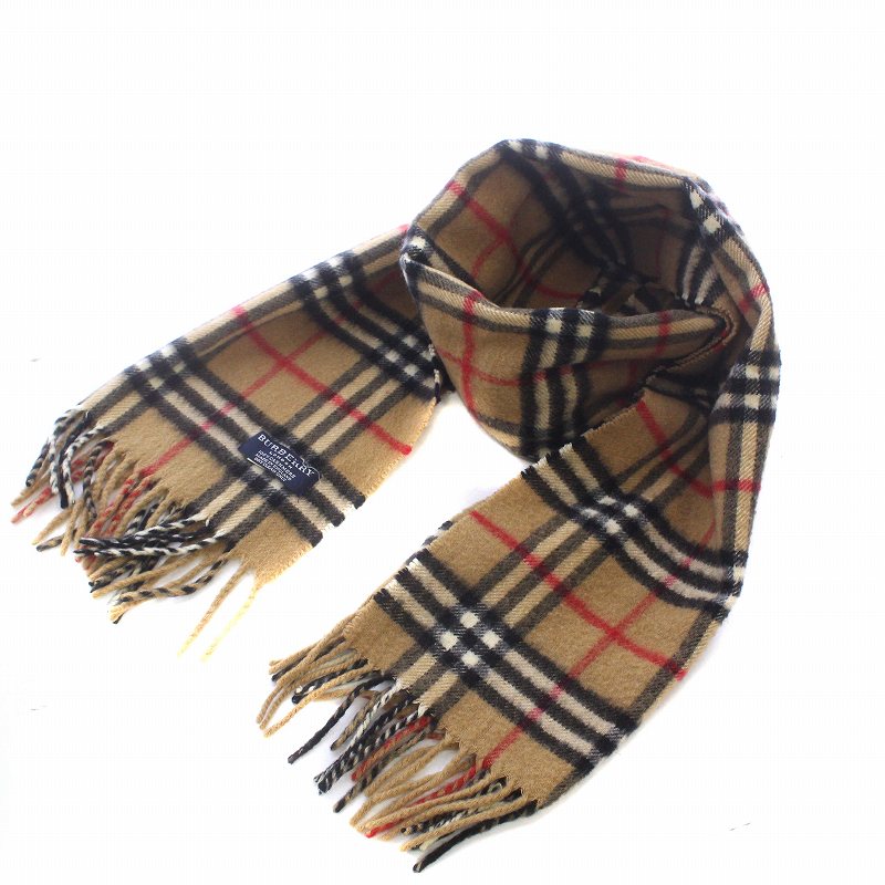 バーバリー ロンドン BURBERRY LONDON マフラー ストール 英国製  