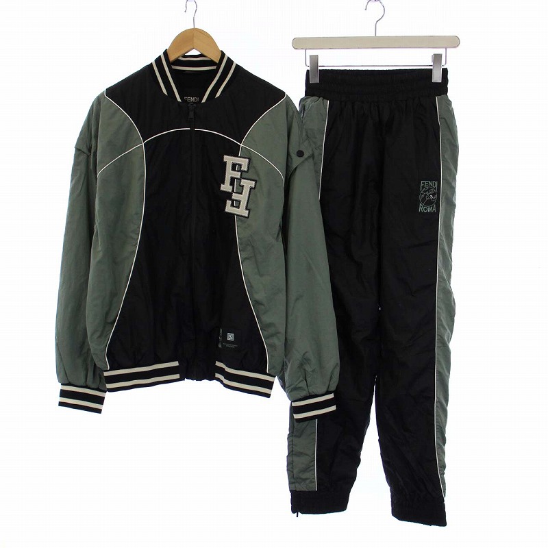 フェンディ FENDI 20-21AW ジャージ セットアップ 上下 ボンバー  