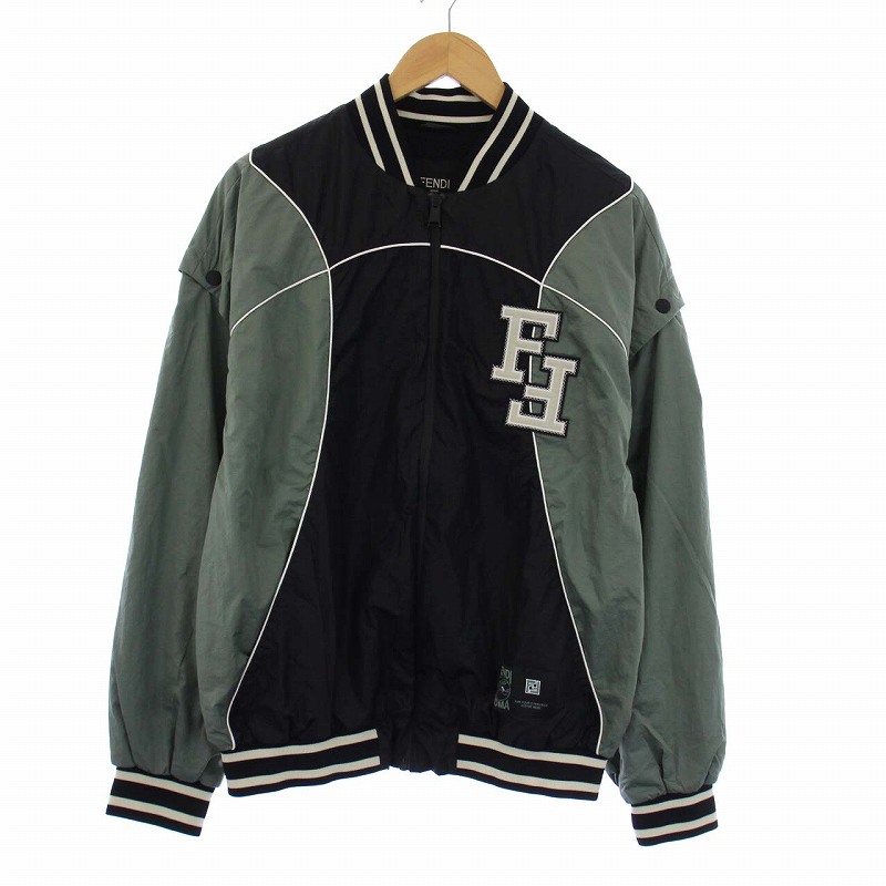 フェンディ FENDI 20-21AW ジャージ セットアップ 上下 ボンバー 