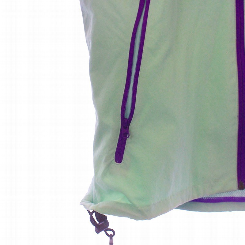 ナイロンジャケット フード付き 紫 緑 アディダスオリジナルス adidas originals ジャージ ナイロン