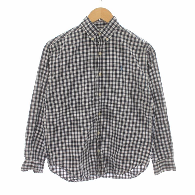 ラルフローレン RALPH LAUREN シャツ 長袖 ボタンダウン ギンガム 