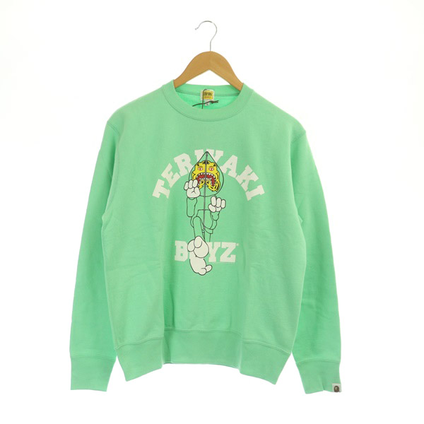 未使用品 アベイシングエイプ A BATHING APE TERIYAKI BOYZ スウェット 