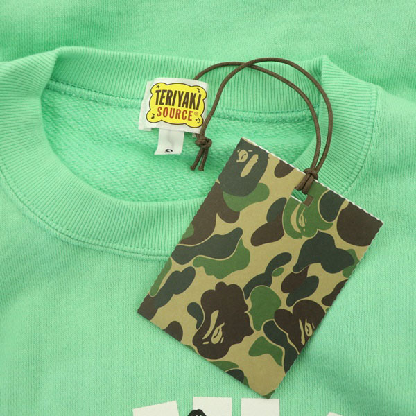 未使用品 アベイシングエイプ A BATHING APE TERIYAKI BOYZ スウェット 