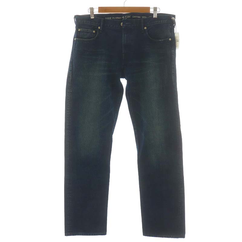 45R フォーティーファイブ インディゴ染め デニム ジャガード  