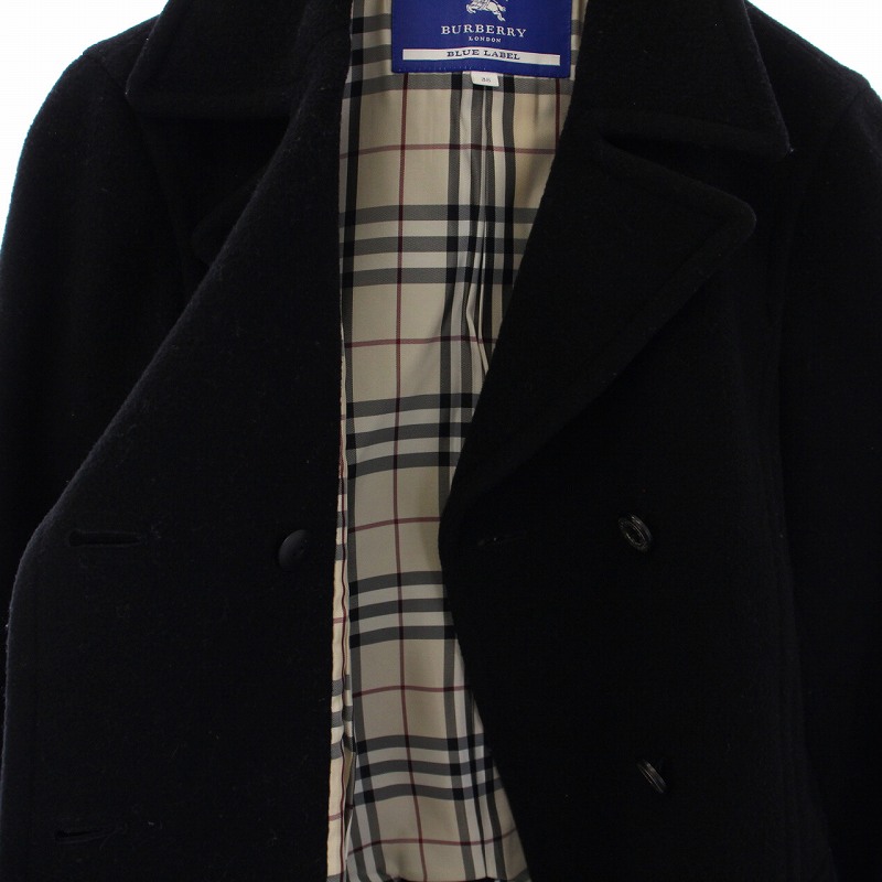バーバリーブルーレーベル BURBERRY BLUE LABEL ピーコート P