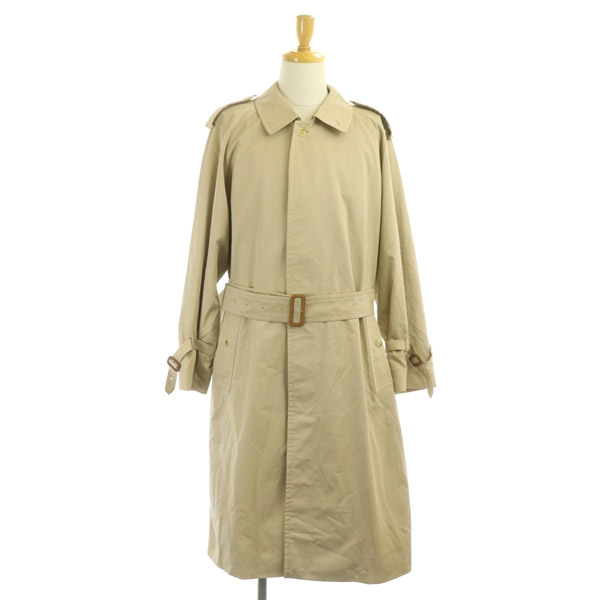 バーバリーズ Burberrys ステンカラーコート ロング 裏地ノバチェック  