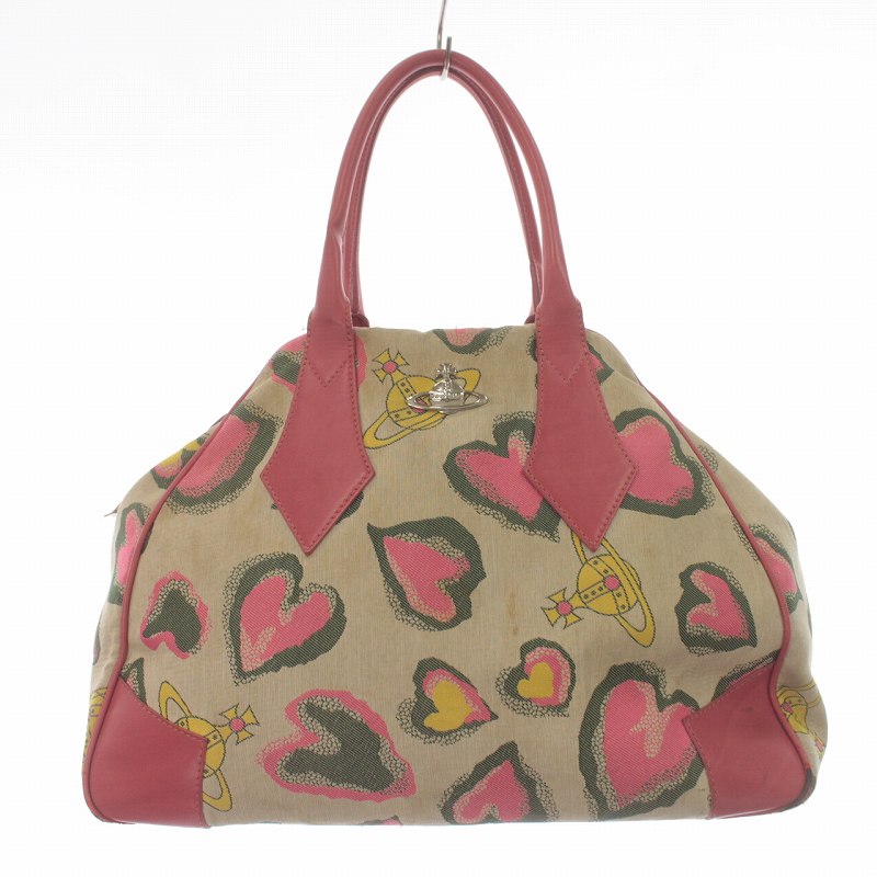 ヴィヴィアンウエストウッド Vivienne Westwood ボストンバッグ ハート 
