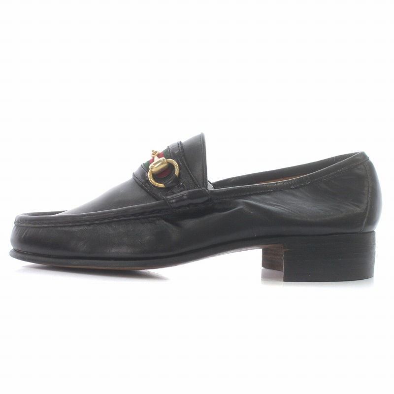 グッチ GUCCI オールドグッチ ローファー ホースビット シェリーライン 
