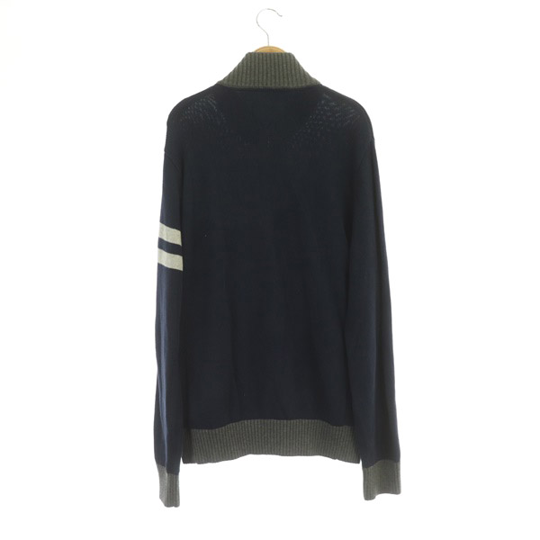 トミーヒルフィガー TOMMY HILFIGER ニットブルゾン カーディガン 