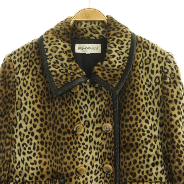 イヴサンローラン YVES SAINT LAURENT ステンカラーコート ロング 
