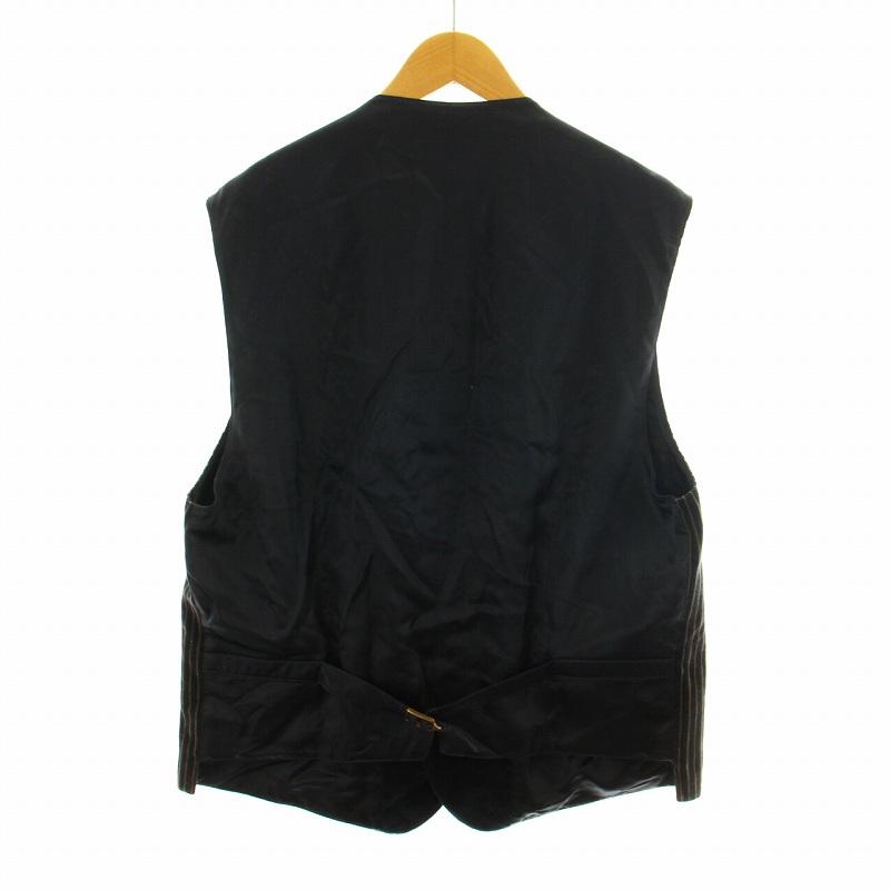 EMPORIO ARMANIネイビー ベロアベスト