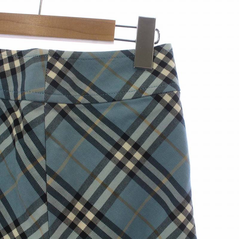 バーバリーブルーレーベル BURBERRY BLUE LABEL ラップスカート 台形  