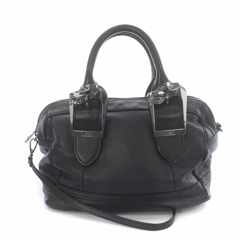 ディーゼル DIESEL 2WAY ショルダーバッグ ハンドバッグ レザー