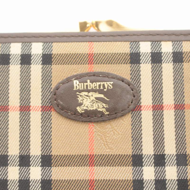 バーバリーズ Burberrys ヴィンテージ 二つ折り財布 ウォレット ノバ 