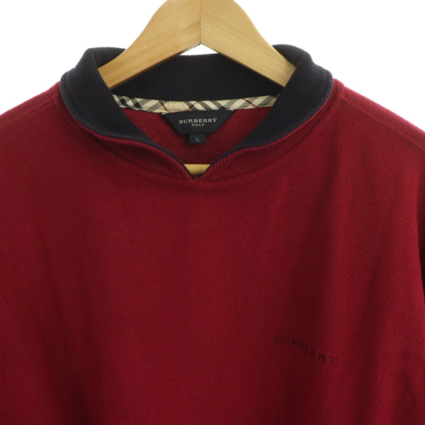 バーバリーゴルフ BURBERRY GOLF スウェット ニット トレーナー 長袖