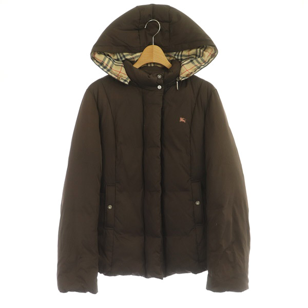 バーバリー ロンドン BURBERRY LONDON ダウンジャケット ジップアップ 