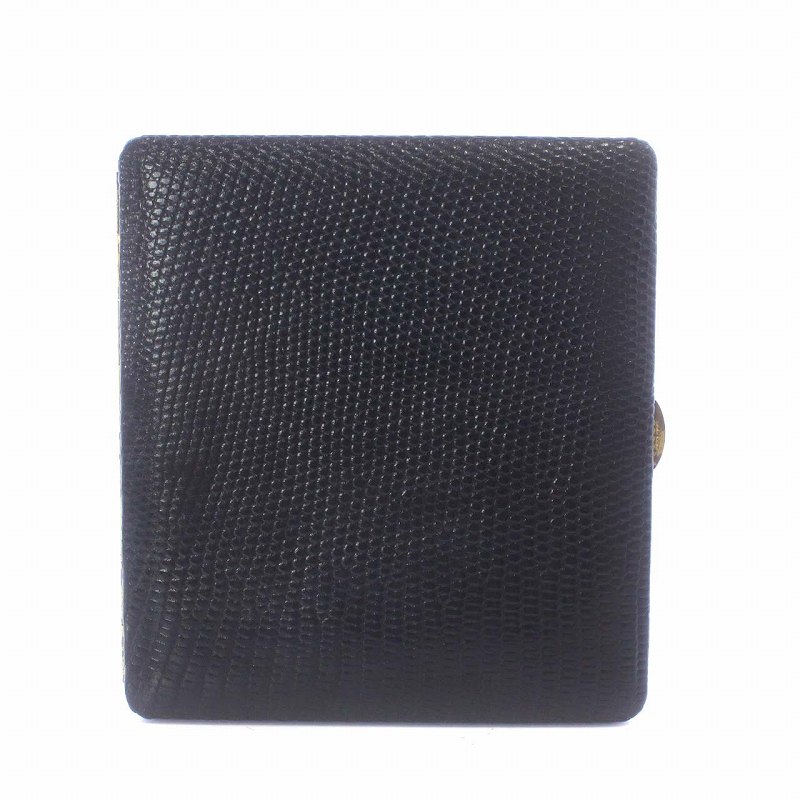 ダンヒル dunhill シガレットケース タバコケース レザー がま口