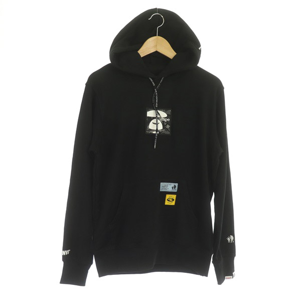 未使用品 アベイシングエイプ A BATHING APE AAPE HOODIE スウェット 