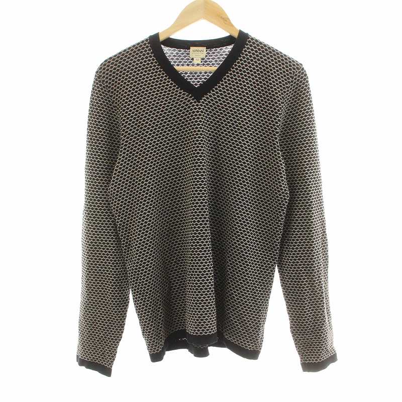 アルマーニ コレツィオーニ ARMANI COLLEZIONI 長袖 ニット カットソー 